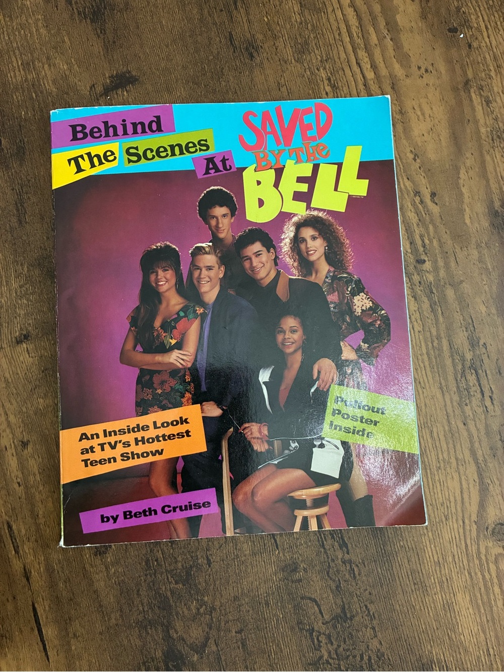 Vintage Saved By The Bell Behind The Scenes Book